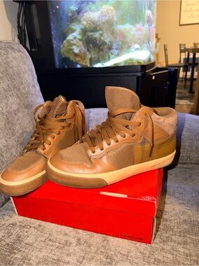 Alife Everybody High Americas Cup Brown High Top Sneakers Men’s 8.5